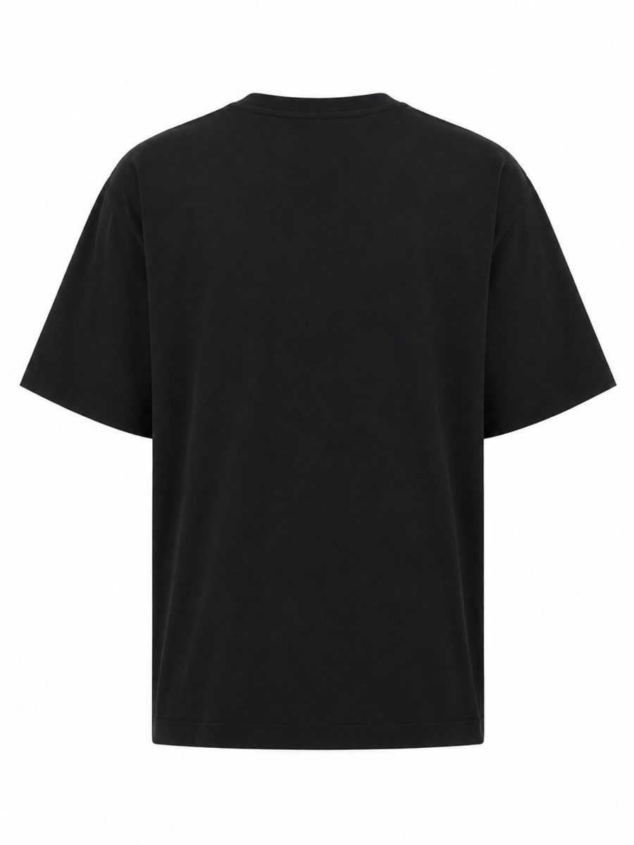 T-SHIRT CON PATCH VOLPE