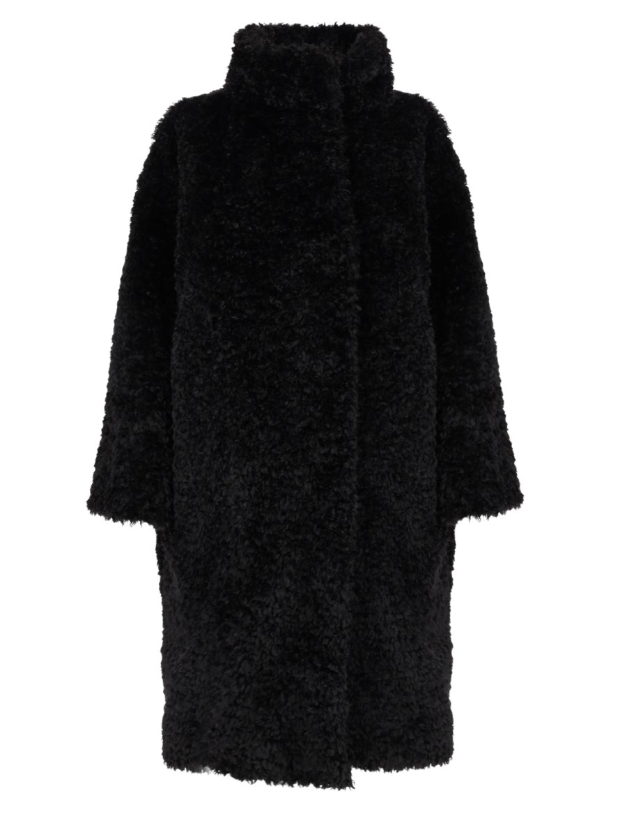 Cappotto Teddy Curly in Ecopelliccia