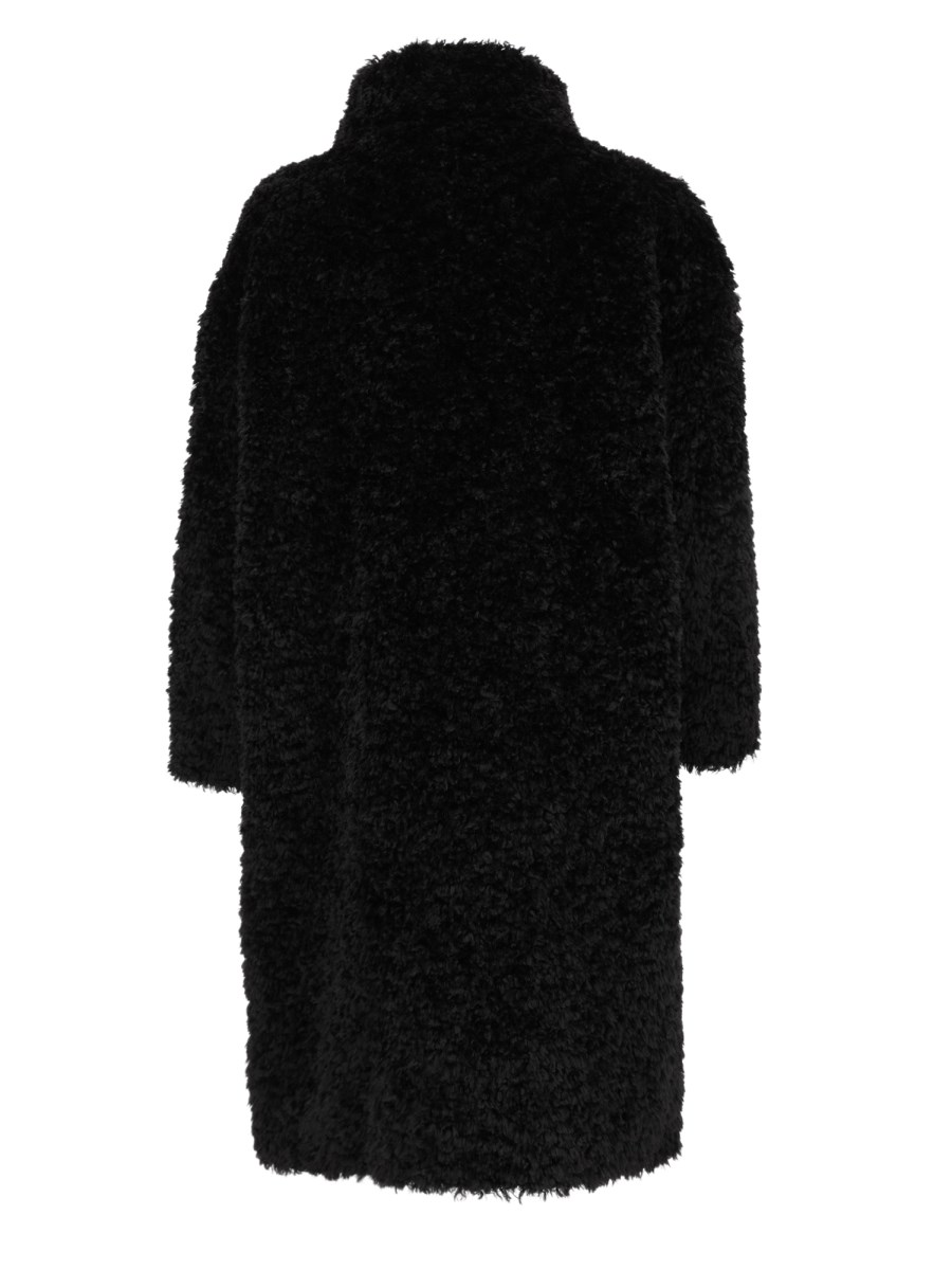 Cappotto Teddy Curly in Ecopelliccia