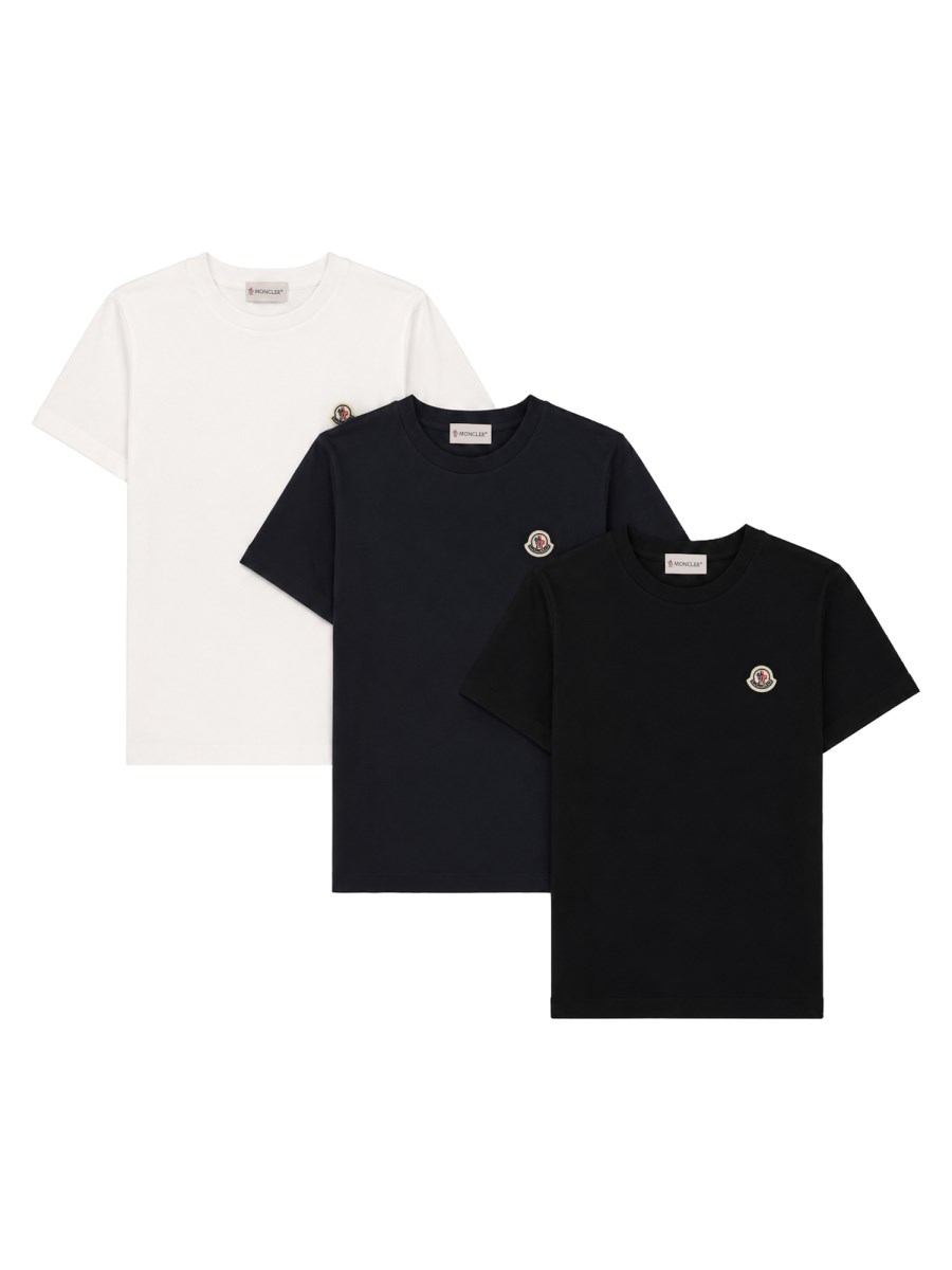 3-PACK T-SHIRT CON LOGO APPLICATO