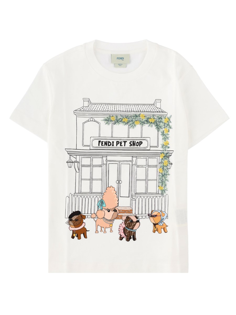 T-shirt con stampa grafica