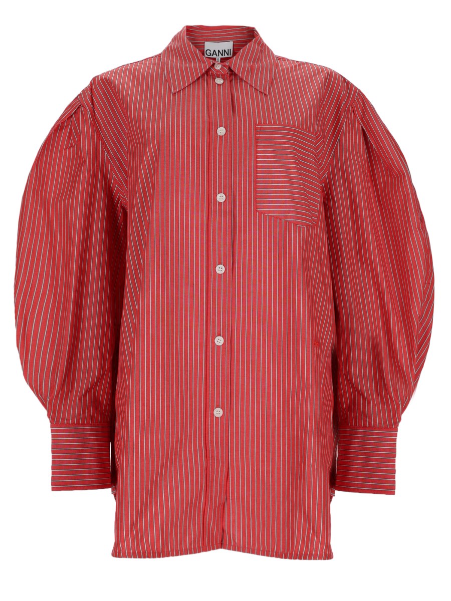 Camicia In Cotone A Righe