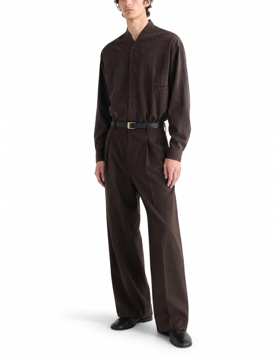 Pantalone Sartoriale In Misto Lana