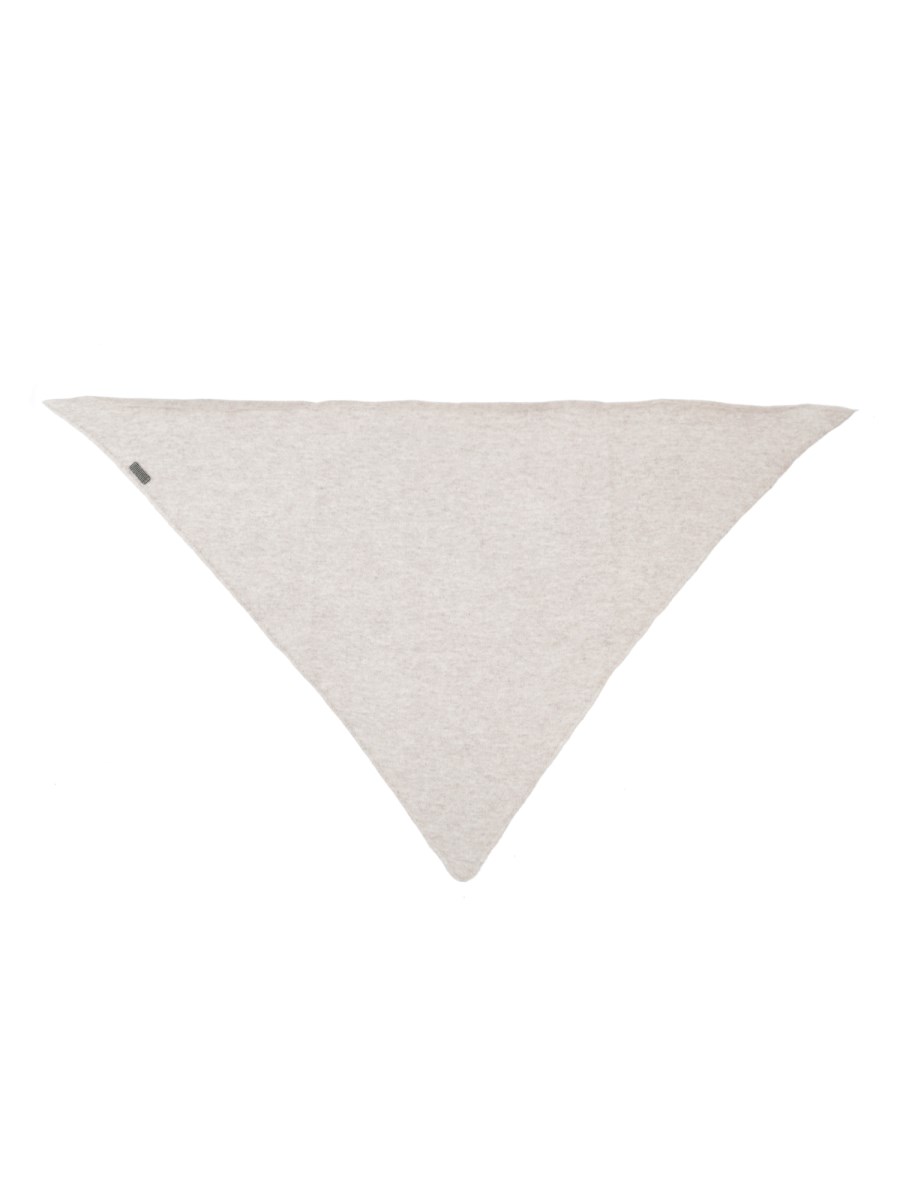 Foulard In Cashmere Con Monile