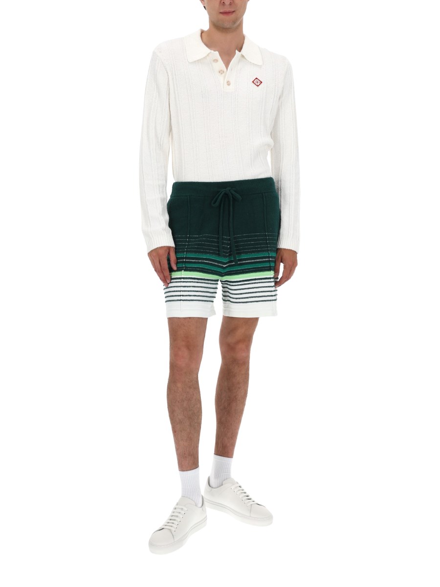 POLO A MANICA LUNGA IN BOUCLÉ 