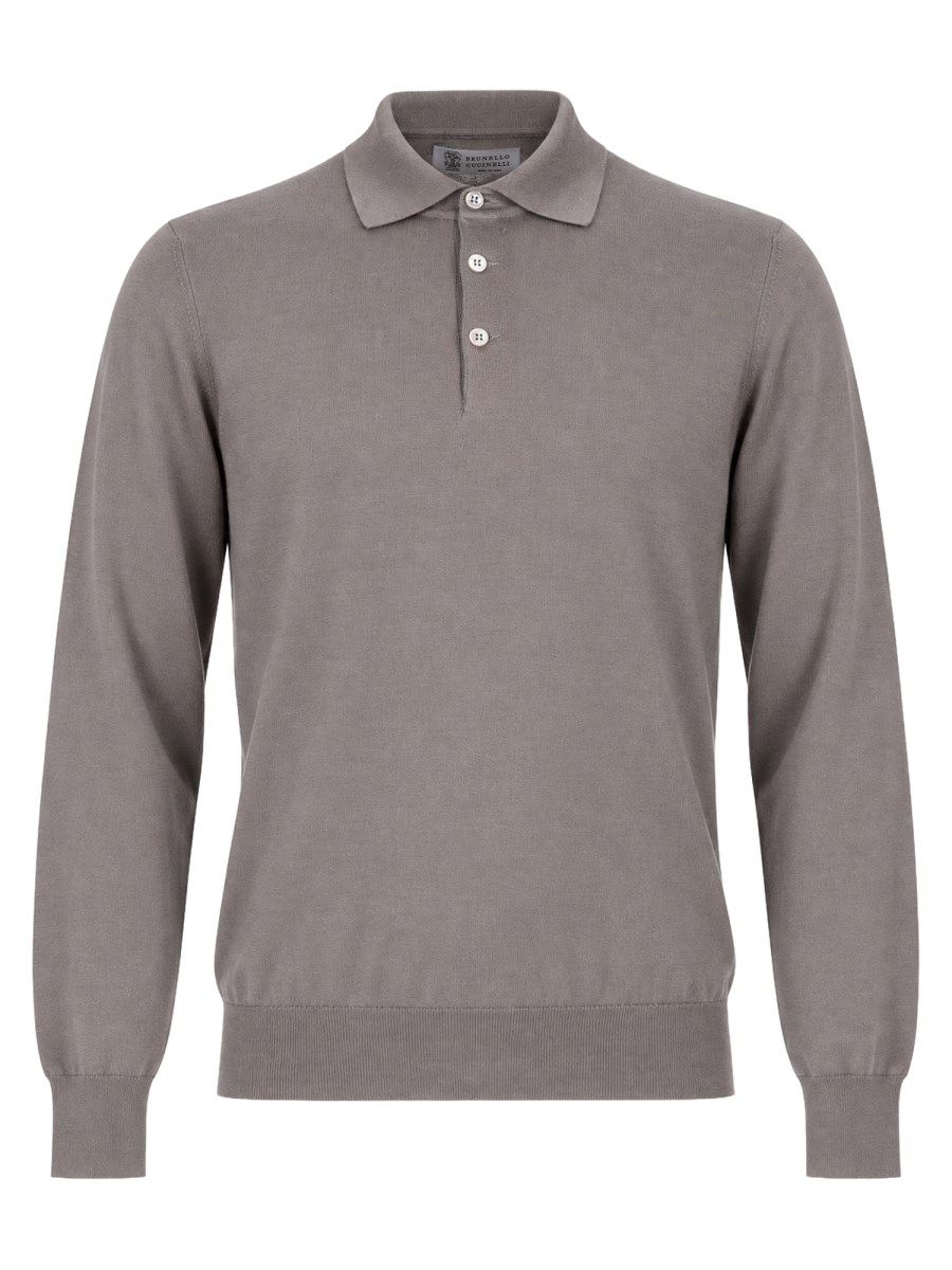 Polo In Maglia Di Cotone