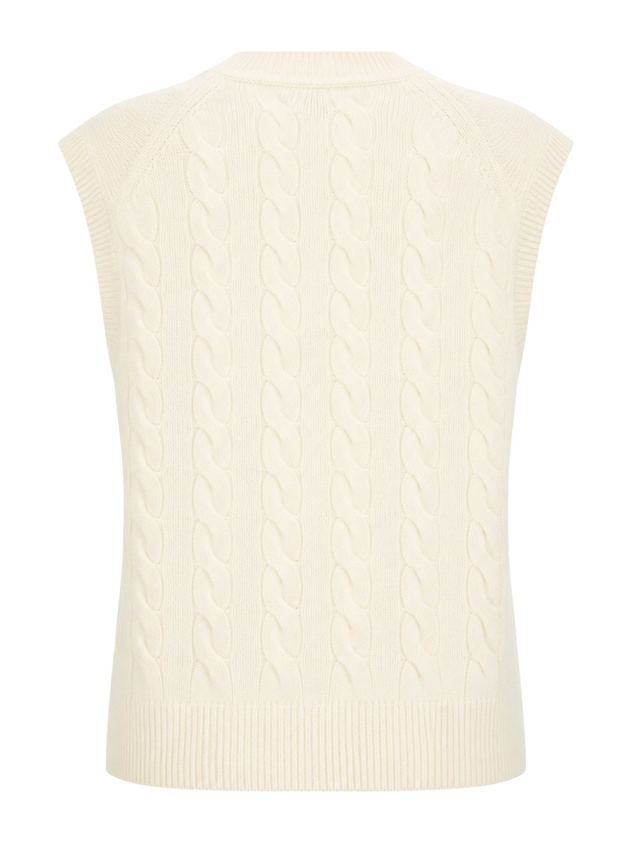 GILET IN LANA E CASHMERE 