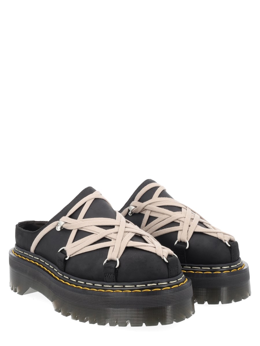Mule Quad Sole Megalace® Dr Martens x Rick Owens