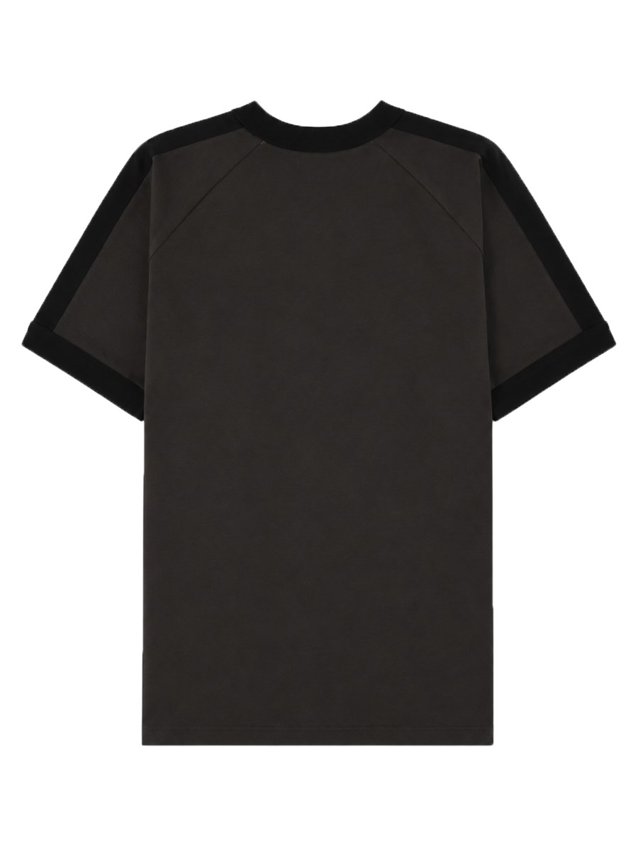 T-SHIRT CON STAMPA INCROCIO GG