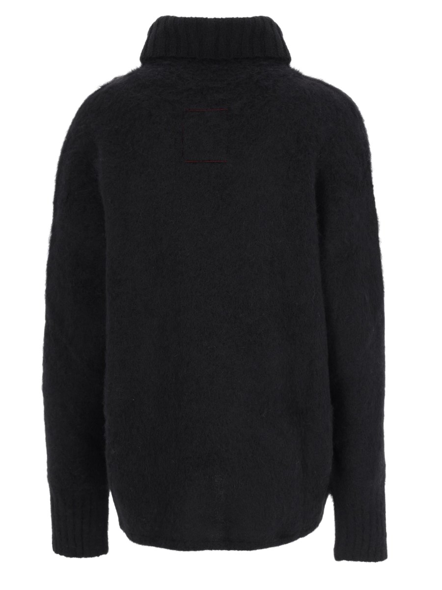 Maglia In Alpaca e Lana a Collo Alto