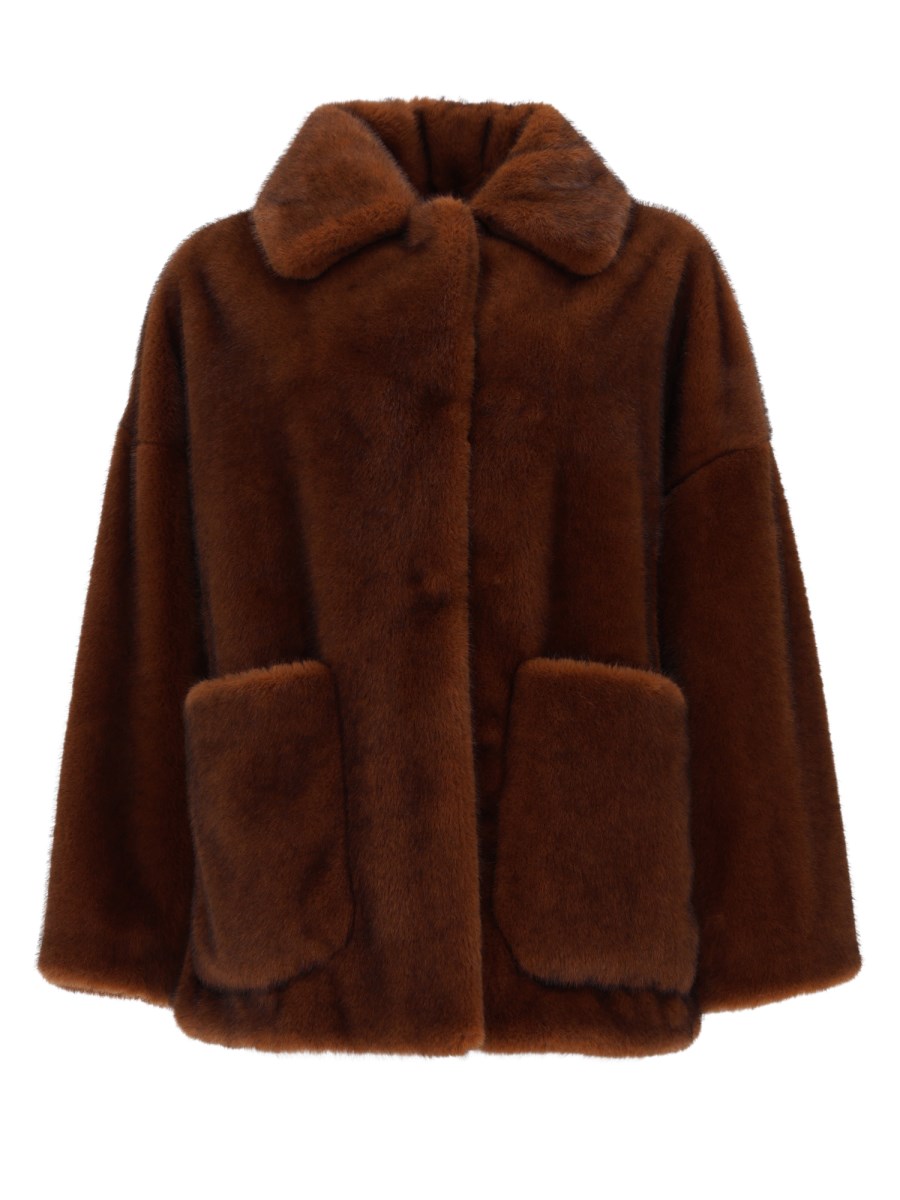 CAPPOTTO IN ECO-PELLICCIA