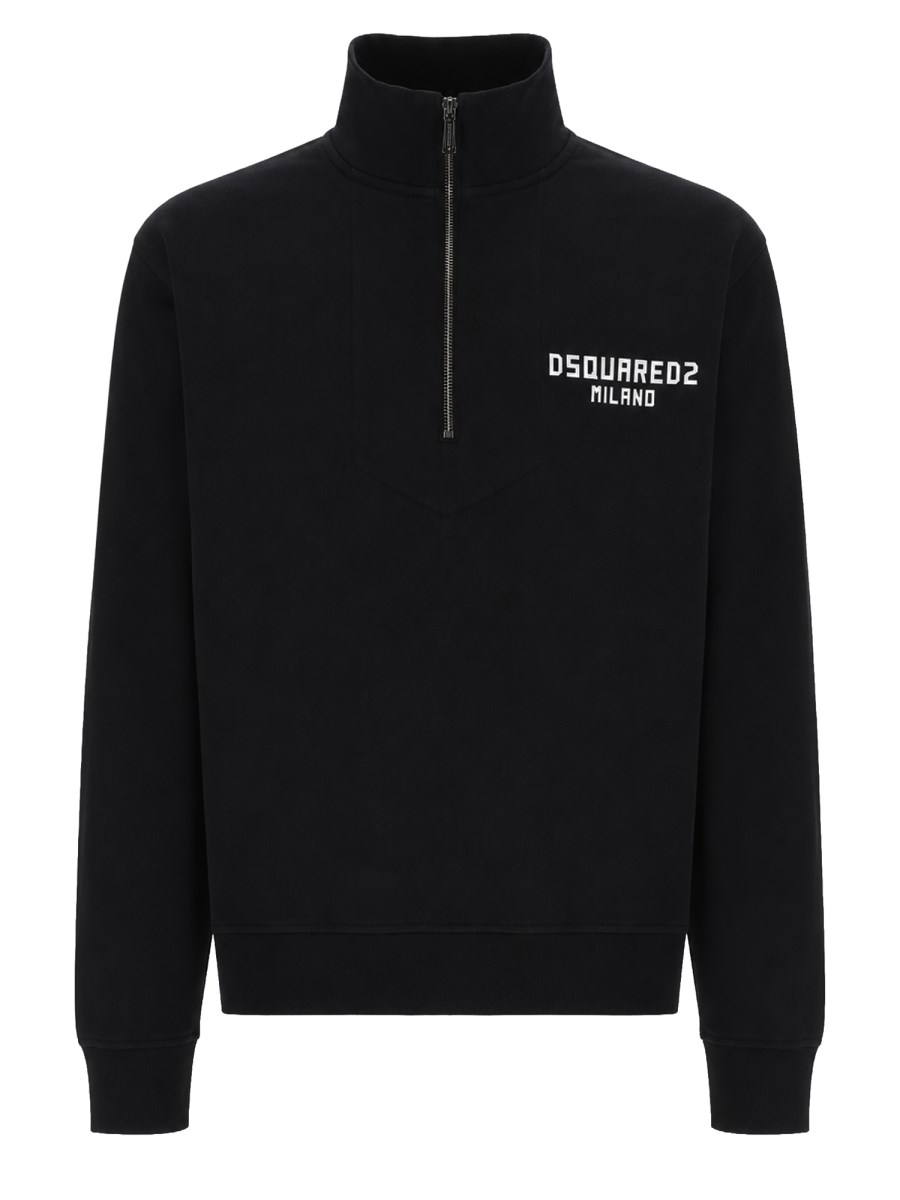 FELPA CON ZIP CORTA