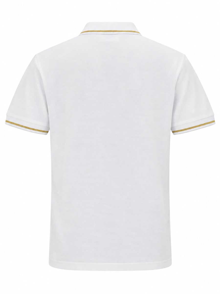POLO IN COTONE CON V-EMBLEM