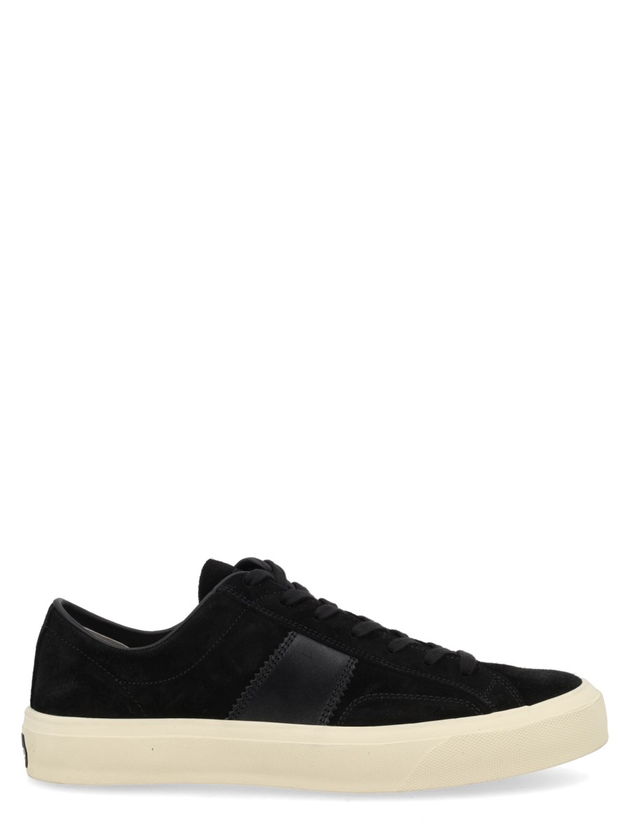 SNEAKER CAMBRIDGE IN PELLE SCAMOSCIATA