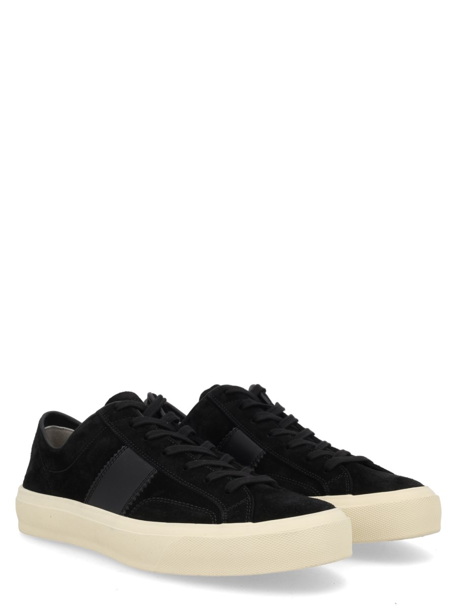 SNEAKER CAMBRIDGE IN PELLE SCAMOSCIATA