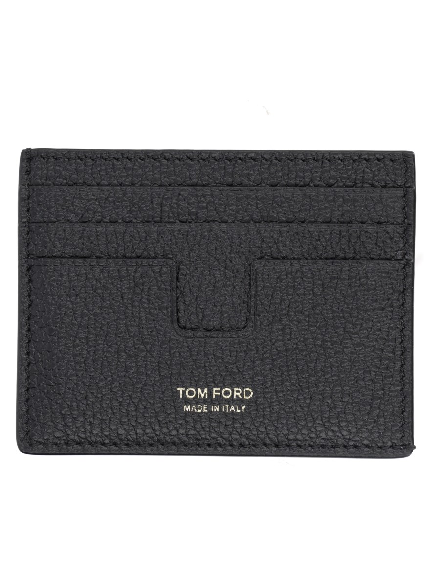 PORTACARTE T LINE IN PELLE