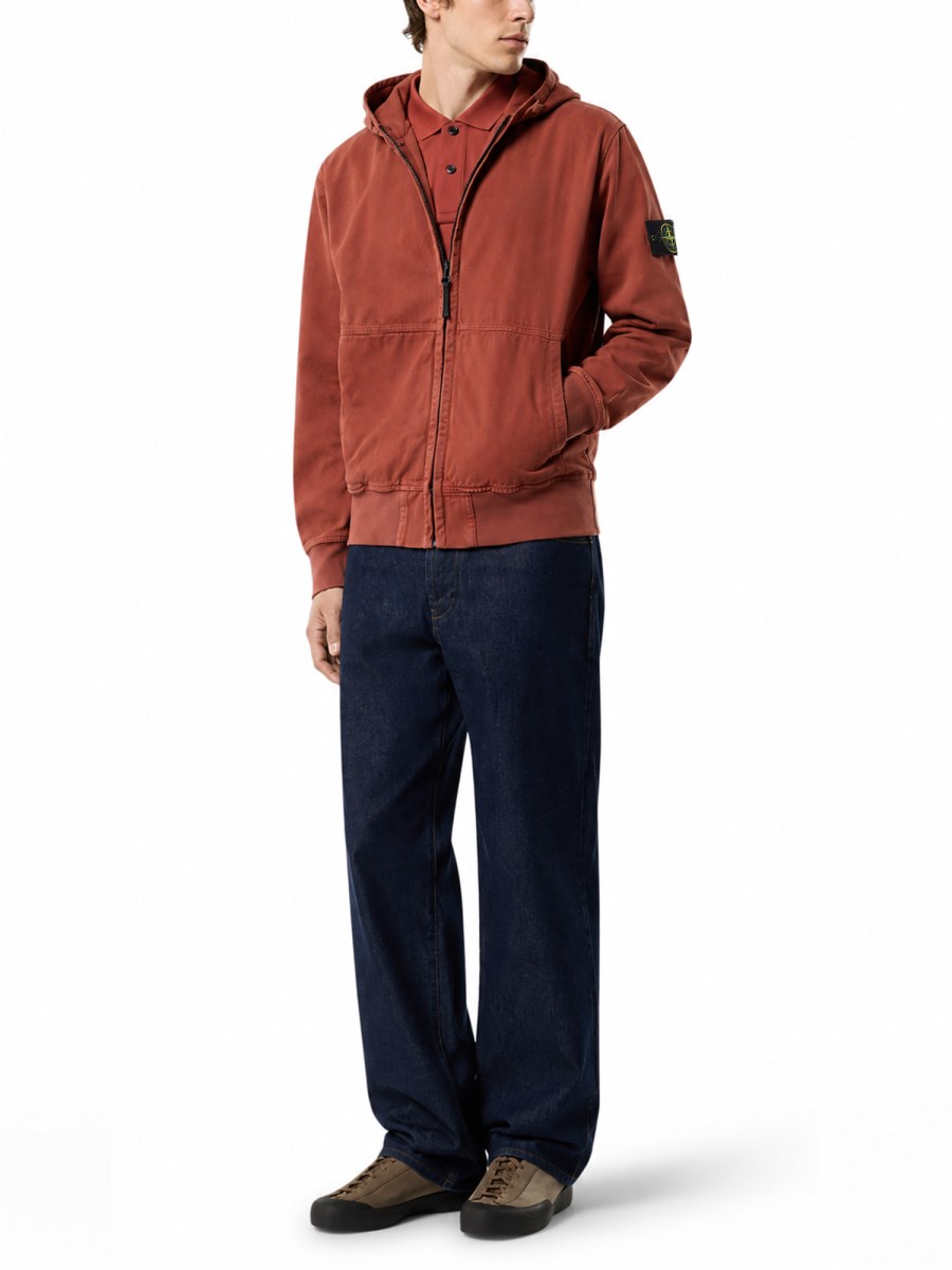 jeans in denim di cotone