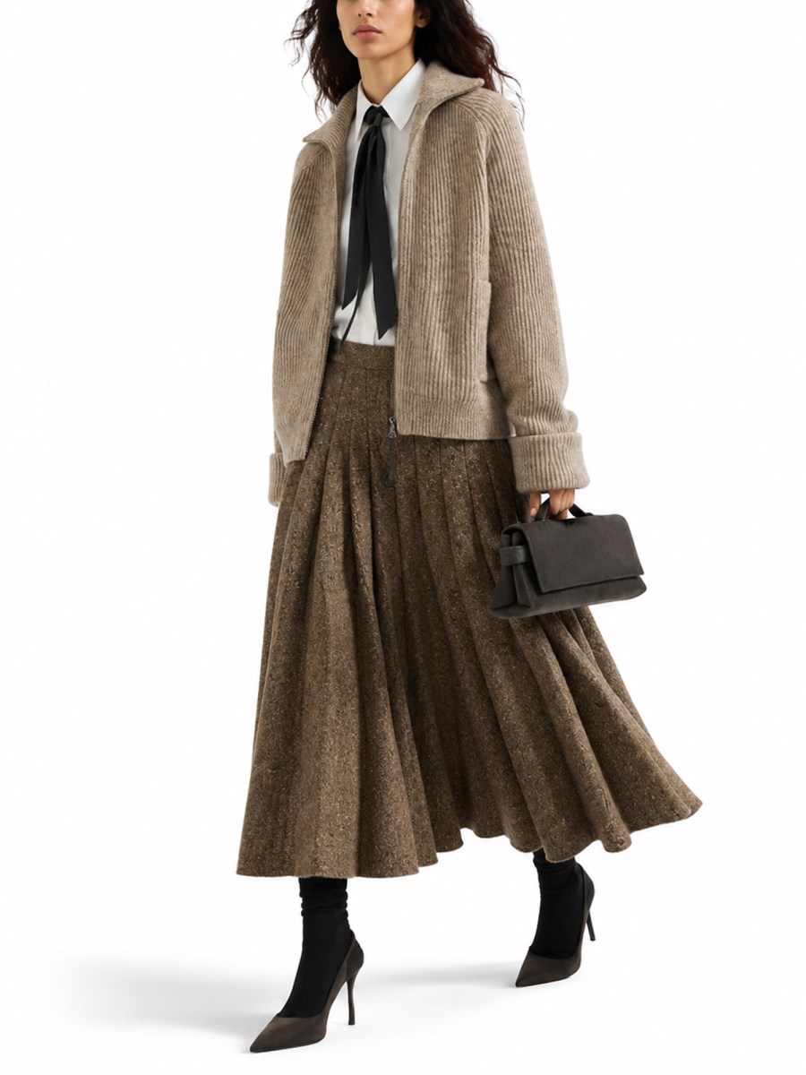 CARDIGAN IN CASHMERE A COSTE