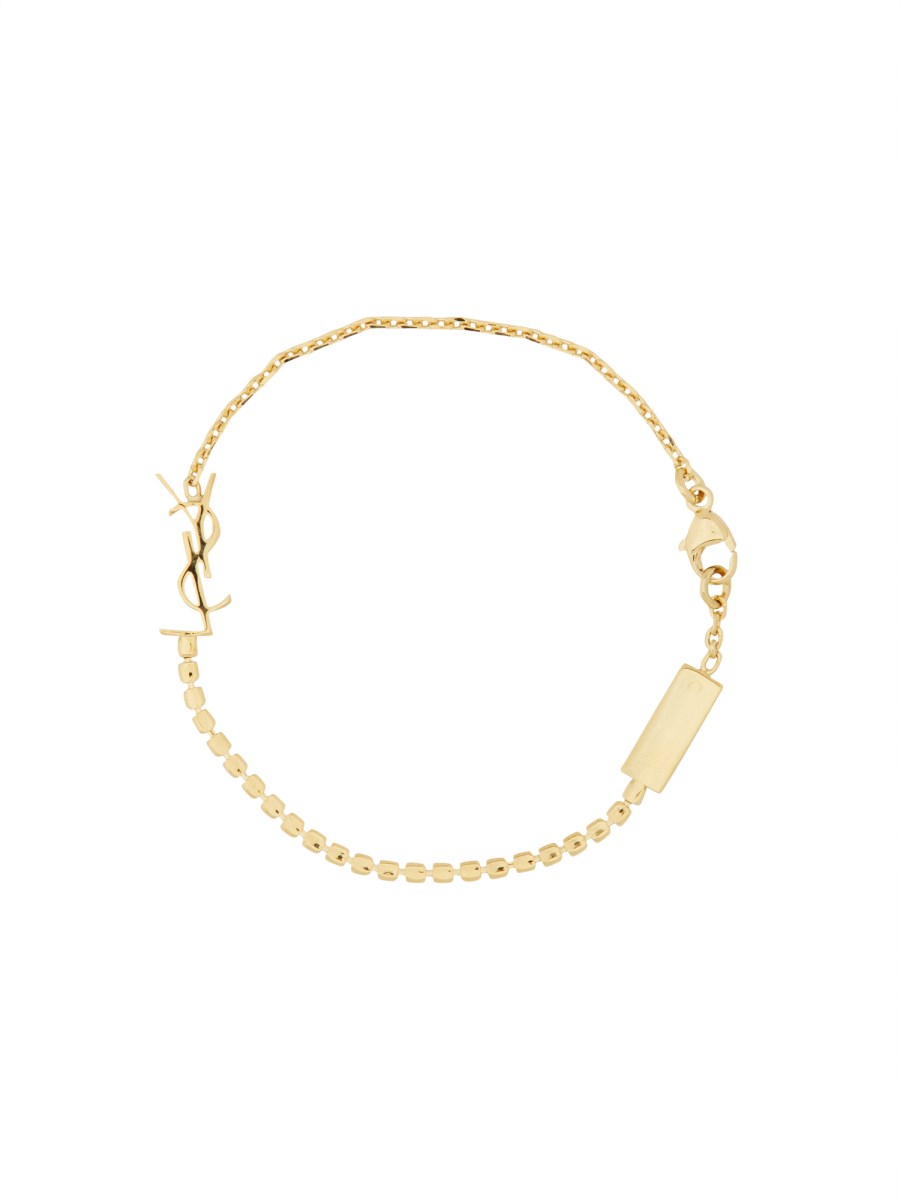 BRACCIALE CON CHARM CASSANDRE E STRASS