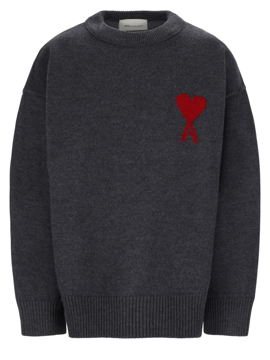MAGLIA IN LANA CON LOGO