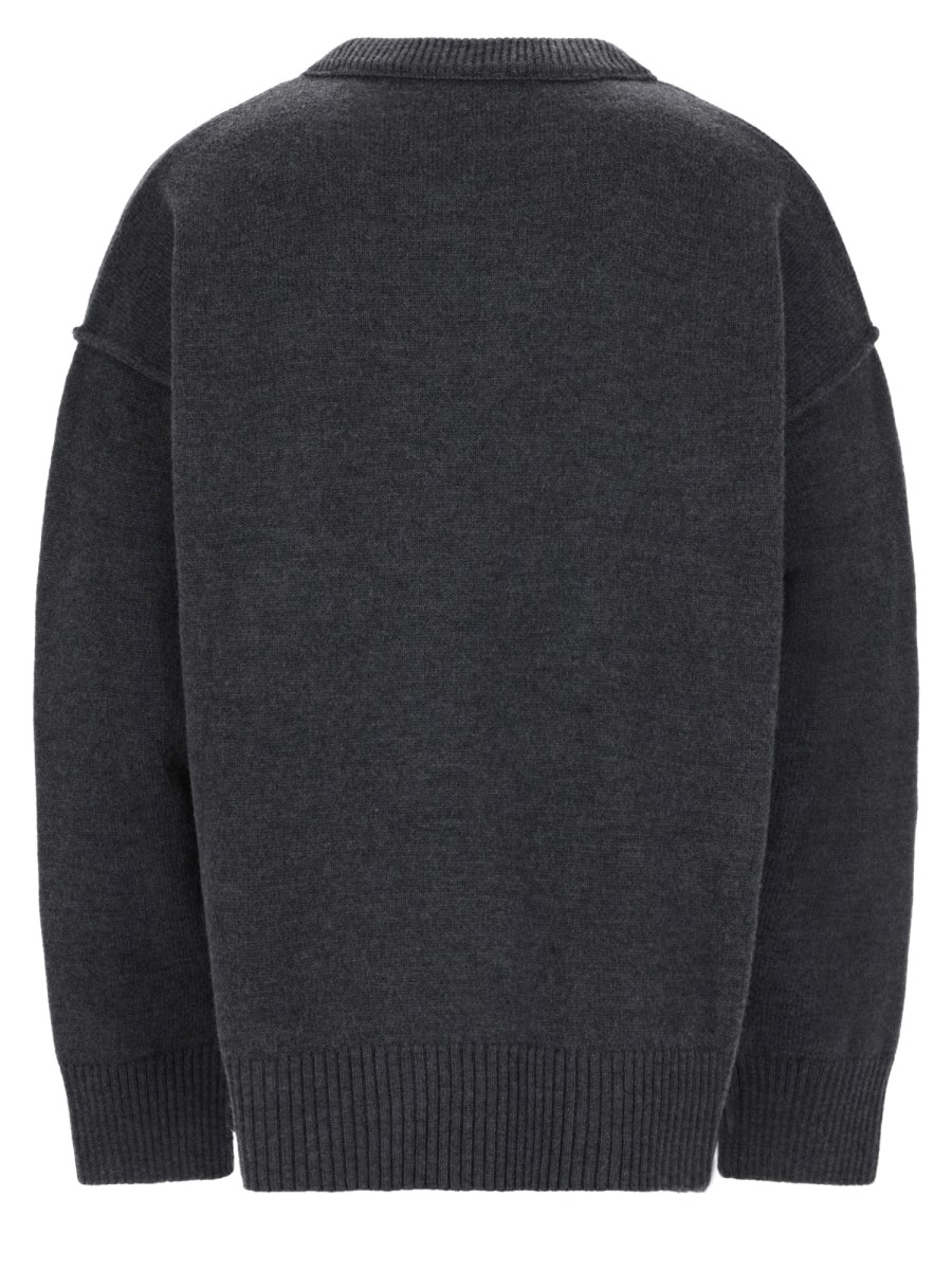 MAGLIA IN LANA CON LOGO