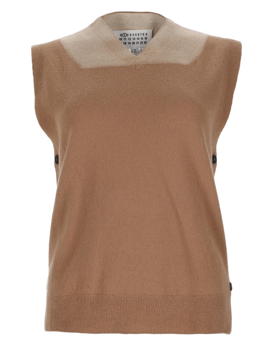 Gilet in lana vergine