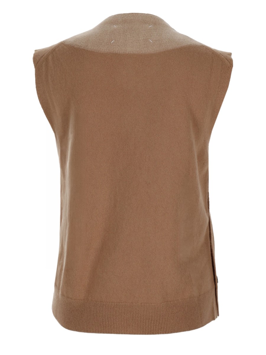 Gilet in lana vergine