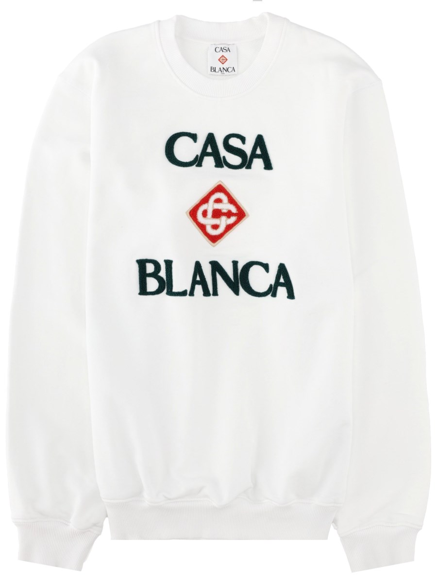 FELPA CON LOGO RICAMATO