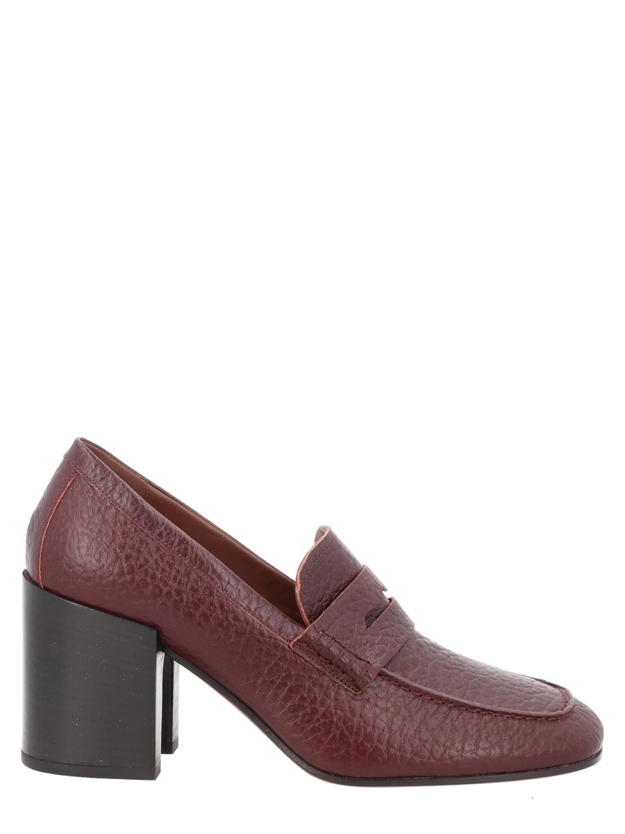 MOCASSINO CON TACCO