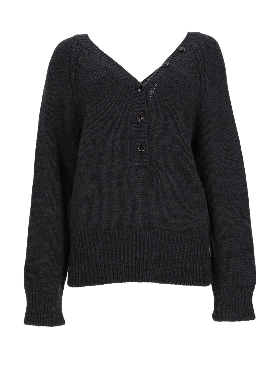 Cardigan In Lana Merino