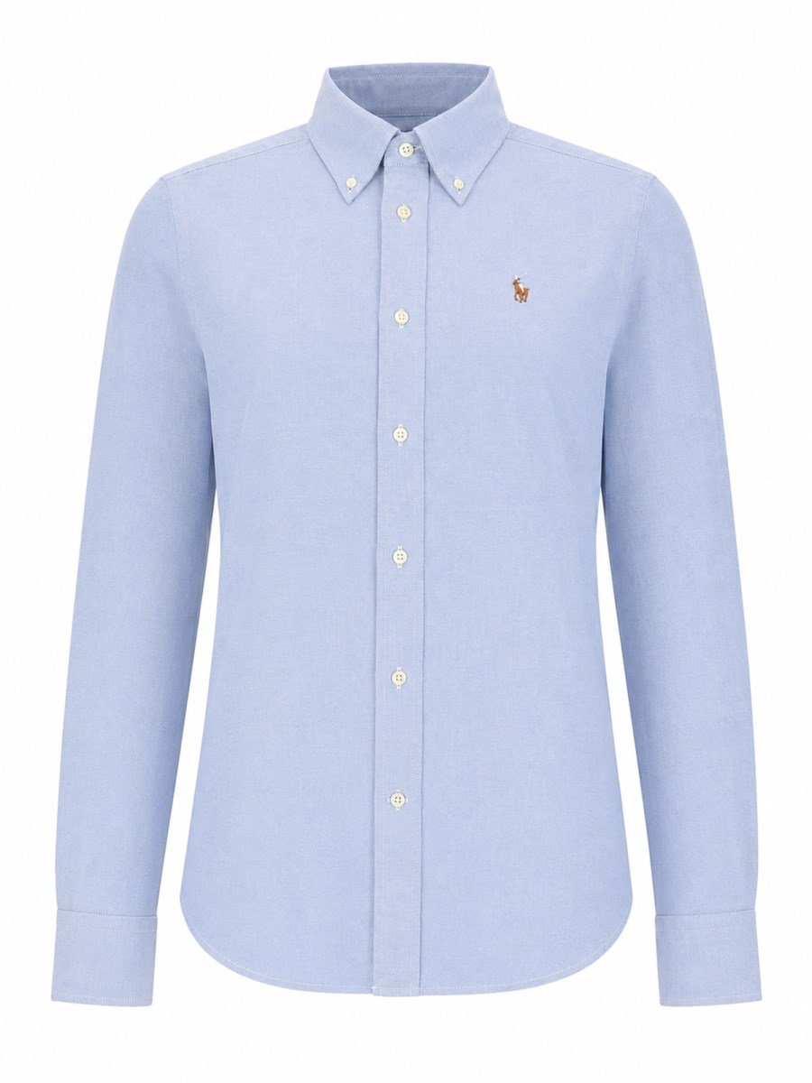CAMICIA IN COTONE CON LOGO