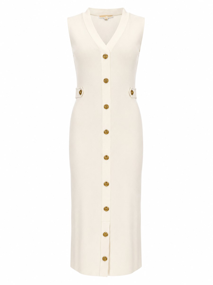 ABITO MIDI IN MAGLIA STRETCH