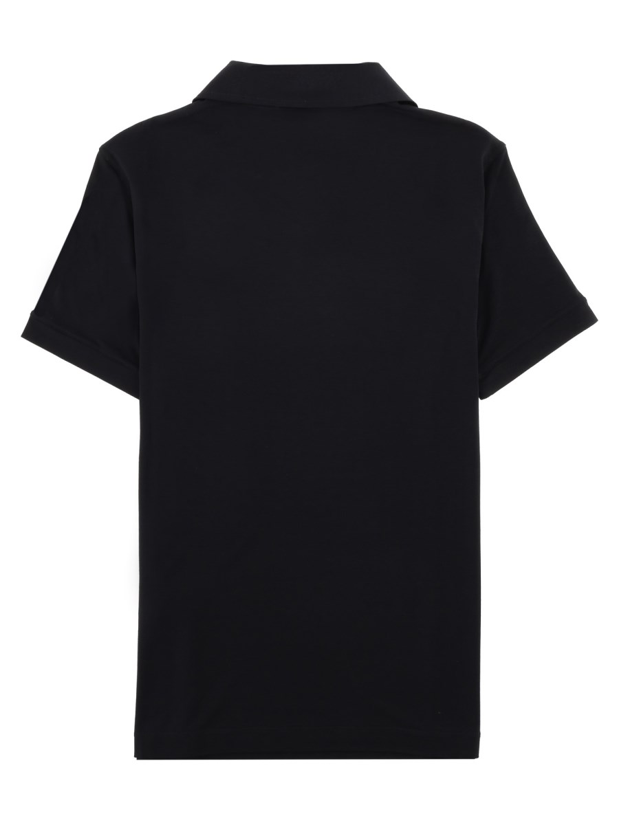 POLO IN JERSEY DI VISCOSA STRETCH