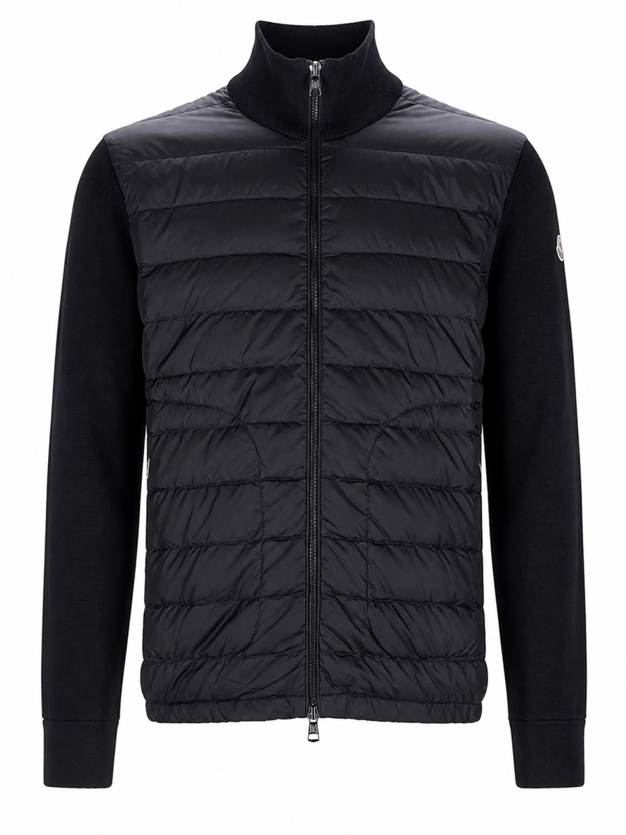 Cardigan Imbottito con Zip