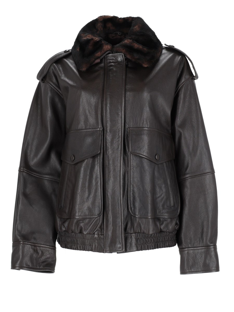 Giacca Russo In Pelle