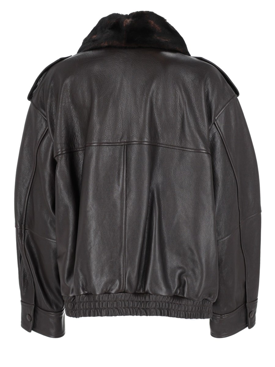 Giacca Russo In Pelle