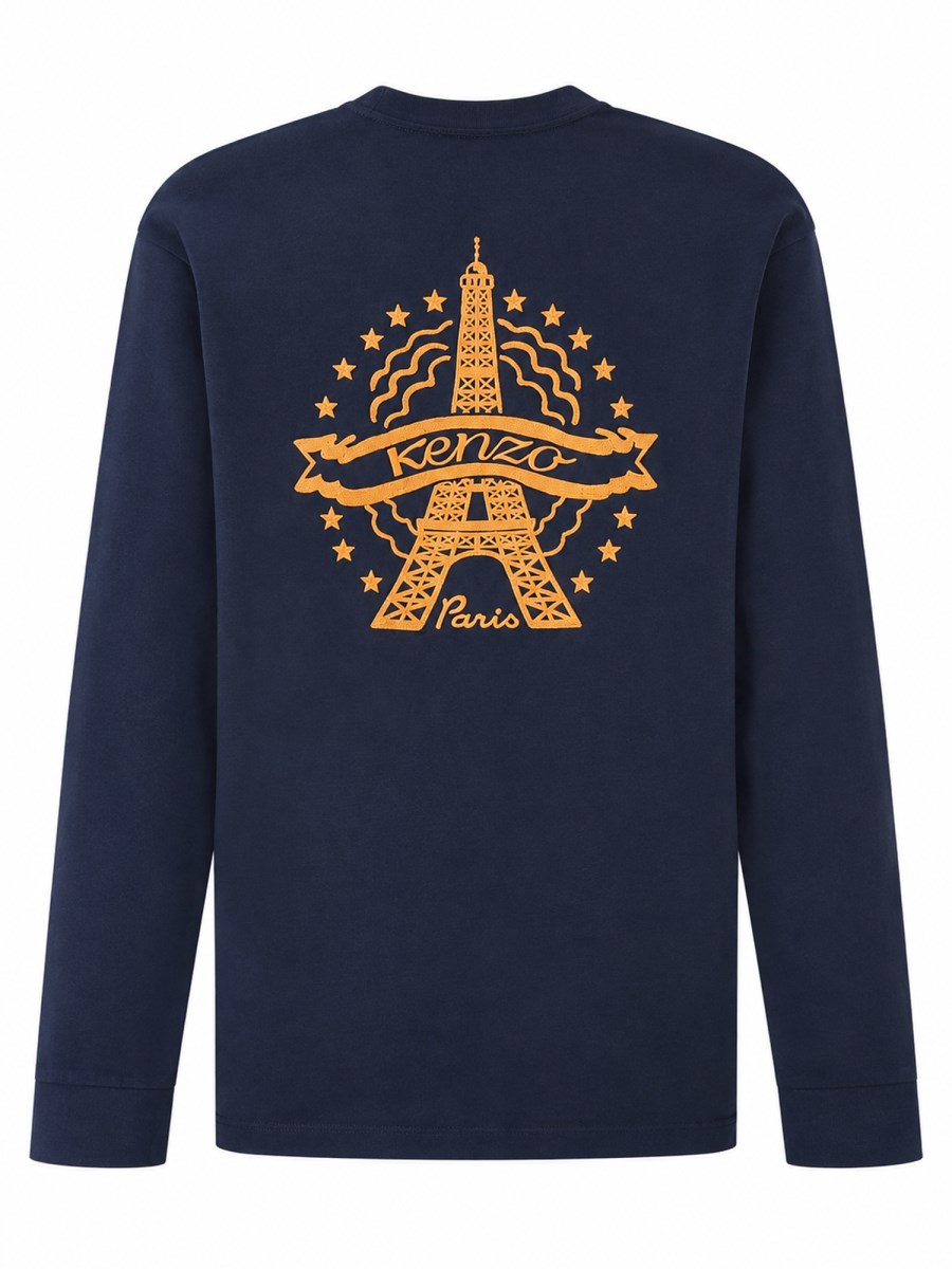 T-Shirt Kenzo Eiffel Tower Design