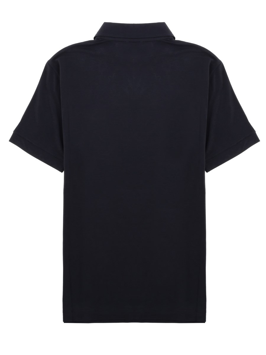 POLO IN JERSEY DI VISCOSA STRETCH
