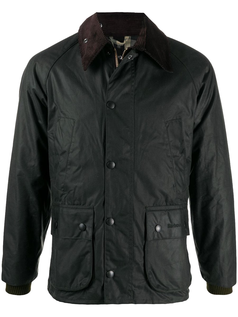 GIACCA BEDALE IN COTONE CERATO