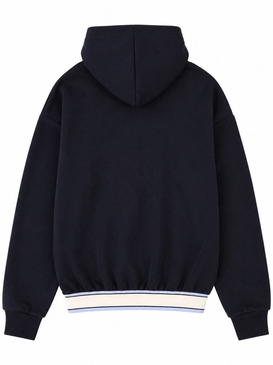 FELPA CROPPED CON LOGO SU BANDA ELASTICA