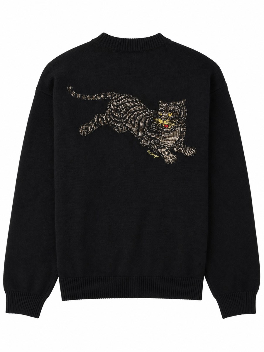 CARDIGAN JUMPING TIGER