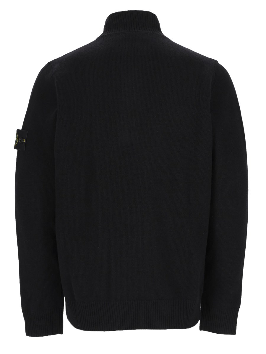 Maglia Con Bottoni E Patch Logo