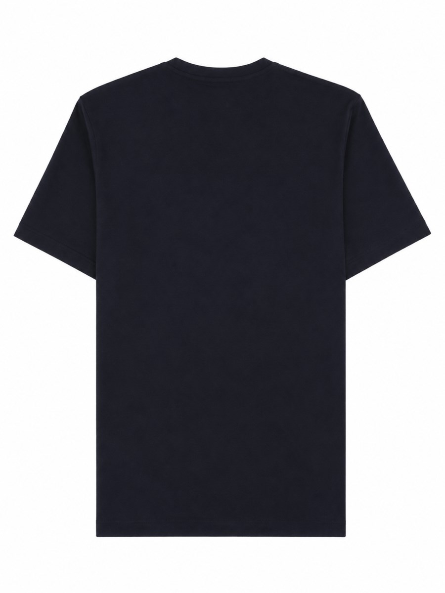 T-SHIRT GIROCOLLO IN JERSEY DI VISCOSA