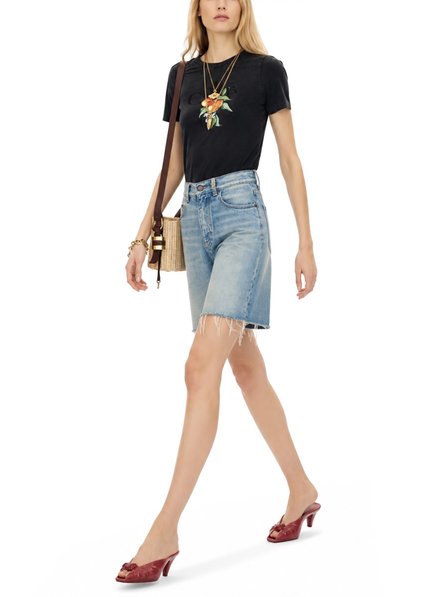 T-SHIRT CON LOGO IN JERSEY DI COTONE
