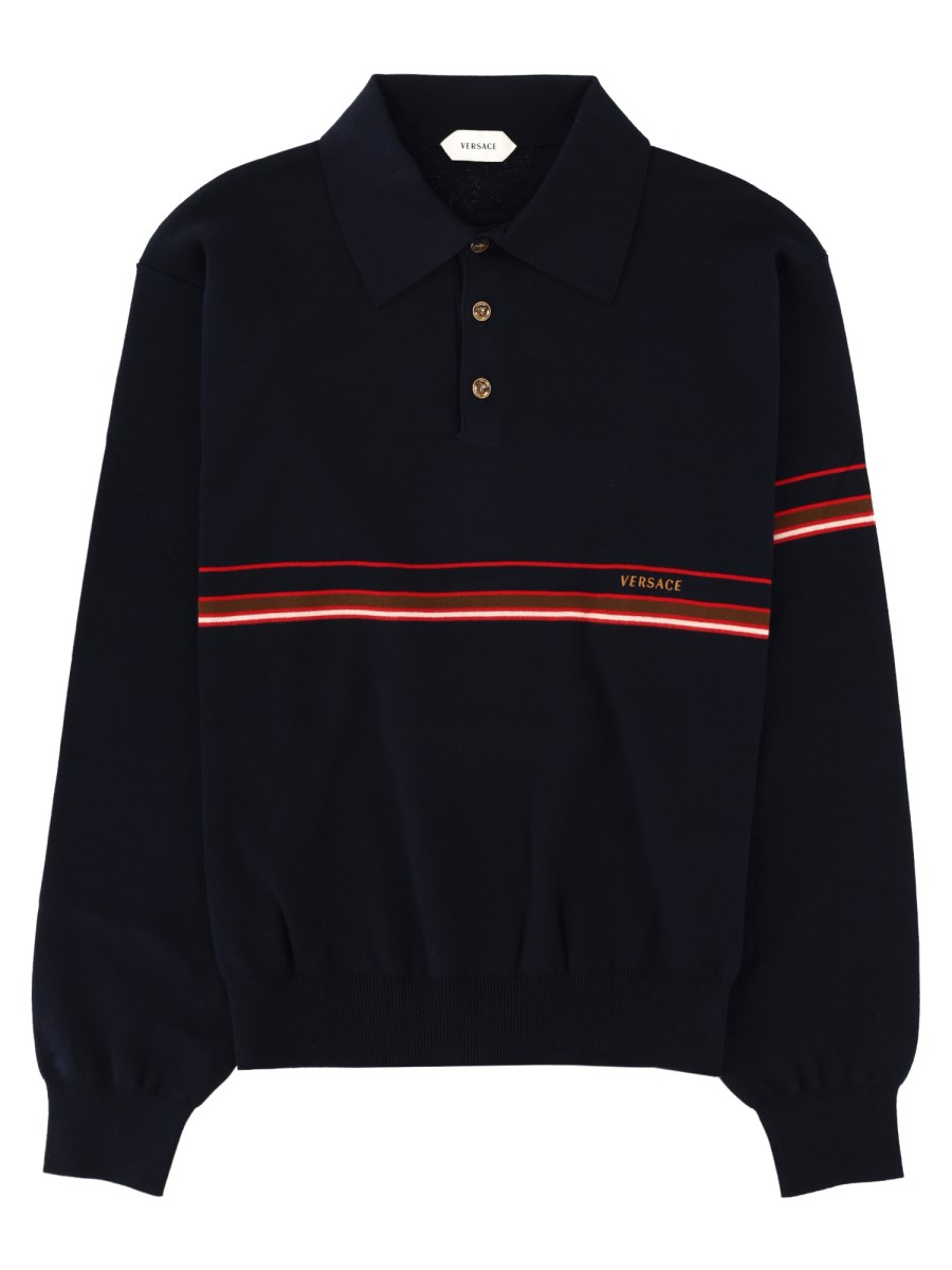 Polo In Cotone Con Logo