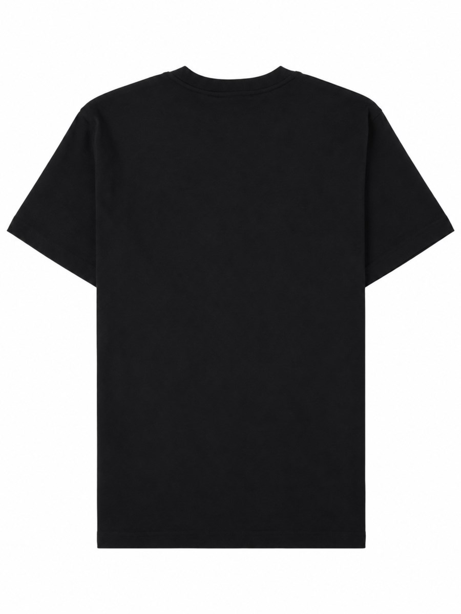 T-SHIRT CON LOGO METALLIZZATO