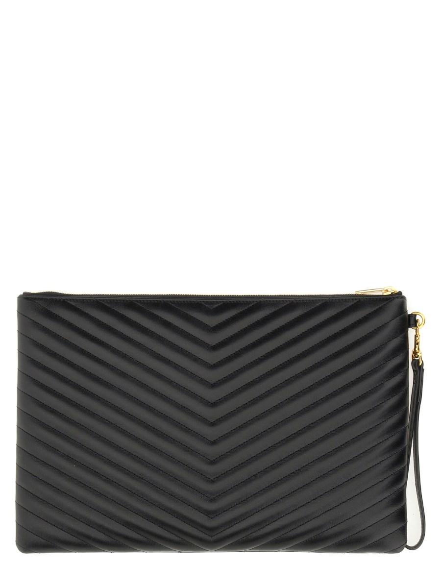 POUCH CASSANDRE IN PELLE