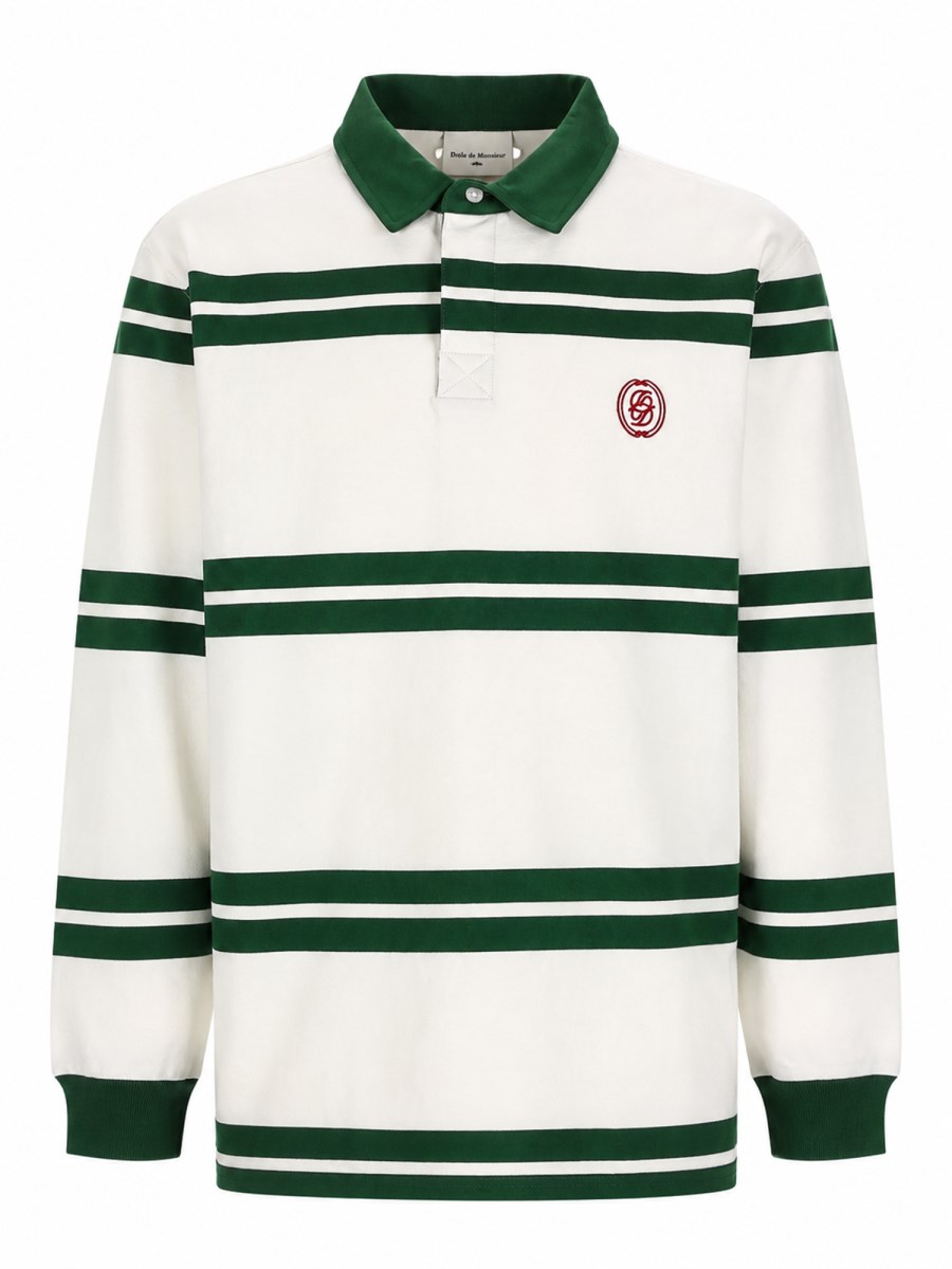 POLO D MIRROR A RIGHE