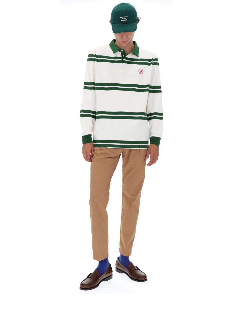 POLO D MIRROR A RIGHE