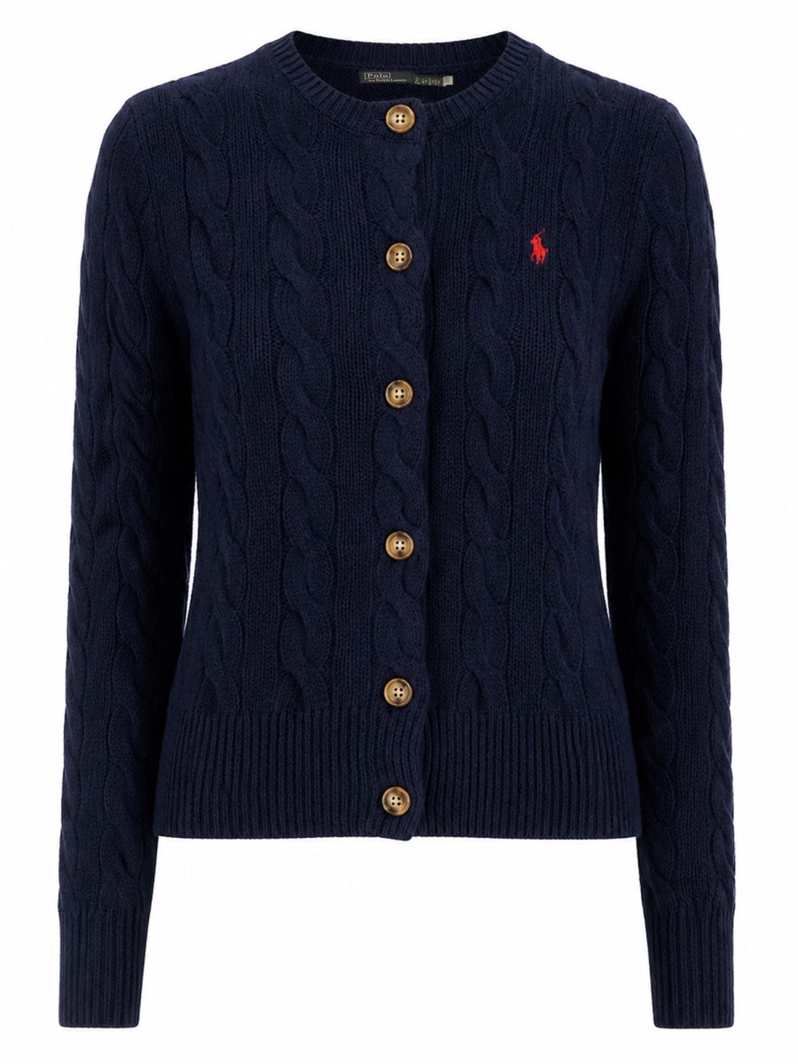 CARDIGAN A TRECCE 
